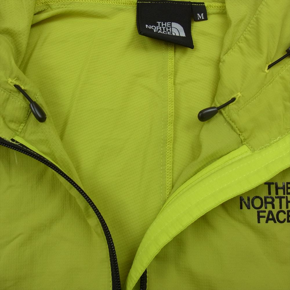 THE NORTH FACE ノースフェイス NP21209 SWALLOWTAIL HOODIE スワローテイル フーディー ナイロン マウンテンパーカ ジャケット  イエロー系 M【中古】
