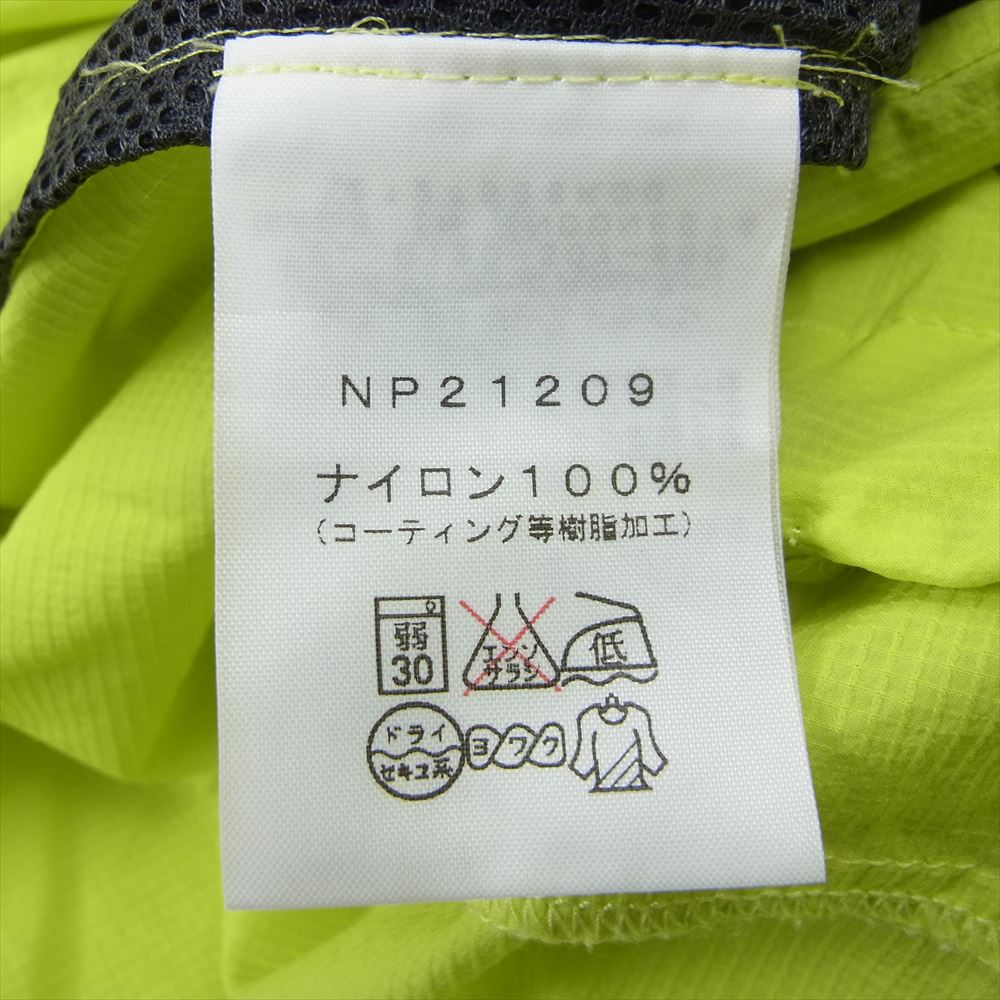THE NORTH FACE ノースフェイス NP21209 SWALLOWTAIL HOODIE スワローテイル フーディー ナイロン マウンテンパーカ ジャケット  イエロー系 M【中古】