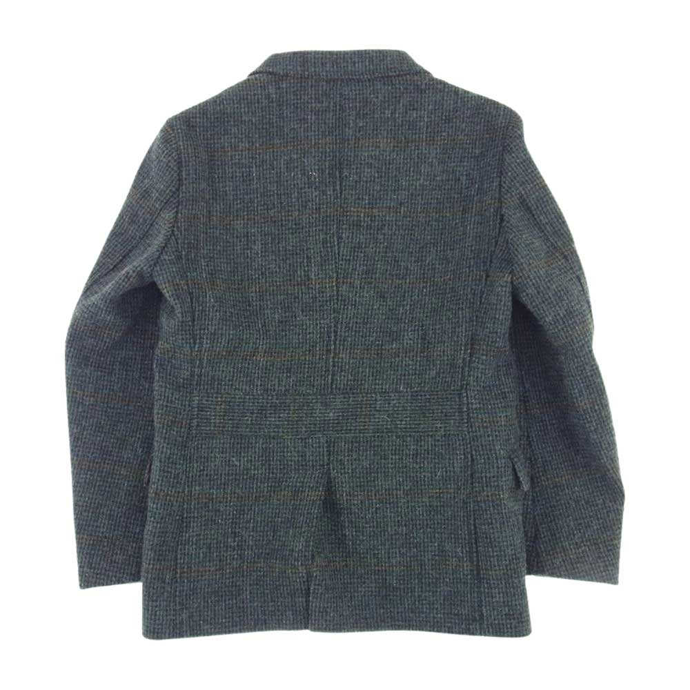 Eddie Bauer エディー・バウアー ハリスツイード テーラード ジャケット グリーン系【中古】