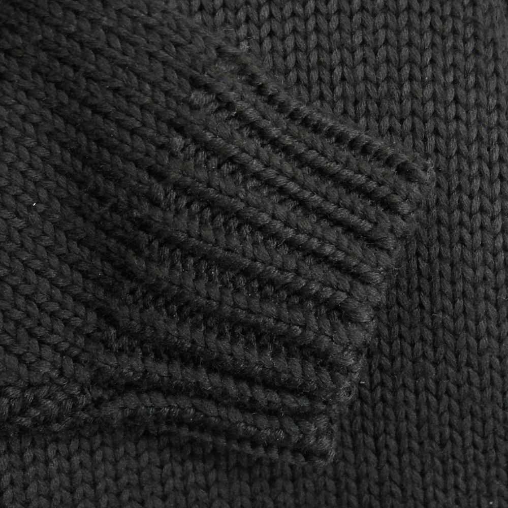 WTAPS ダブルタップス 22AW 222MADT-KNM02 ARMT SWEATER クロスボーン クルーネック ニット ブラック系 03【中古】
