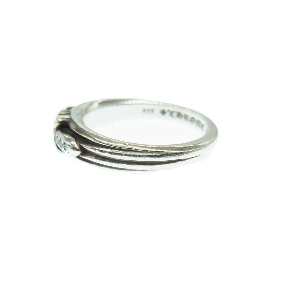 CHROME HEARTS クロムハーツ（原本有） ベイビー クラシック ダガー リング パヴェ ダイヤ シルバー系 14号【中古】