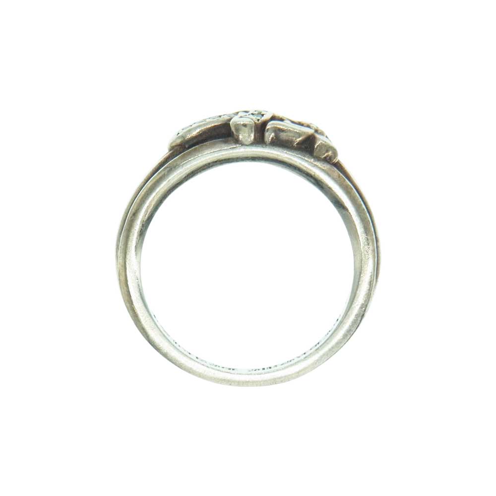 CHROME HEARTS クロムハーツ（原本有） ベイビー クラシック ダガー リング パヴェ ダイヤ シルバー系 14号【中古】
