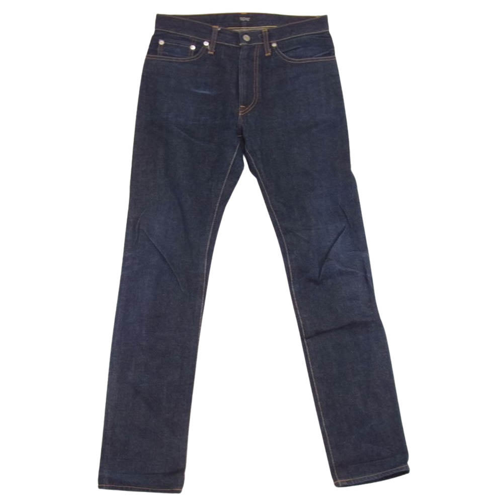 UNDERCOVER アンダーカバー H9503-1 Undercoverism アンダーカバイズム 11AW mirror期 BASIC DENIM 加工 中細 セルビッチ 赤耳 デニム パンツ インディゴブルー系 2【中古】