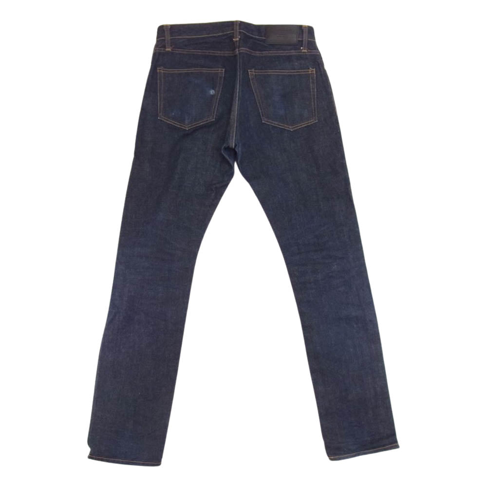 UNDERCOVER アンダーカバー H9503-1 Undercoverism アンダーカバイズム 11AW mirror期 BASIC DENIM 加工 中細 セルビッチ 赤耳 デニム パンツ インディゴブルー系 2【中古】
