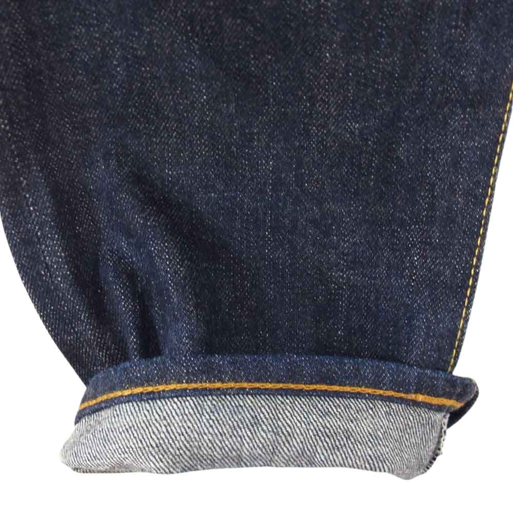 UNDERCOVER アンダーカバー H9503-1 Undercoverism アンダーカバイズム 11AW mirror期 BASIC DENIM 加工 中細 セルビッチ 赤耳 デニム パンツ インディゴブルー系 2【中古】