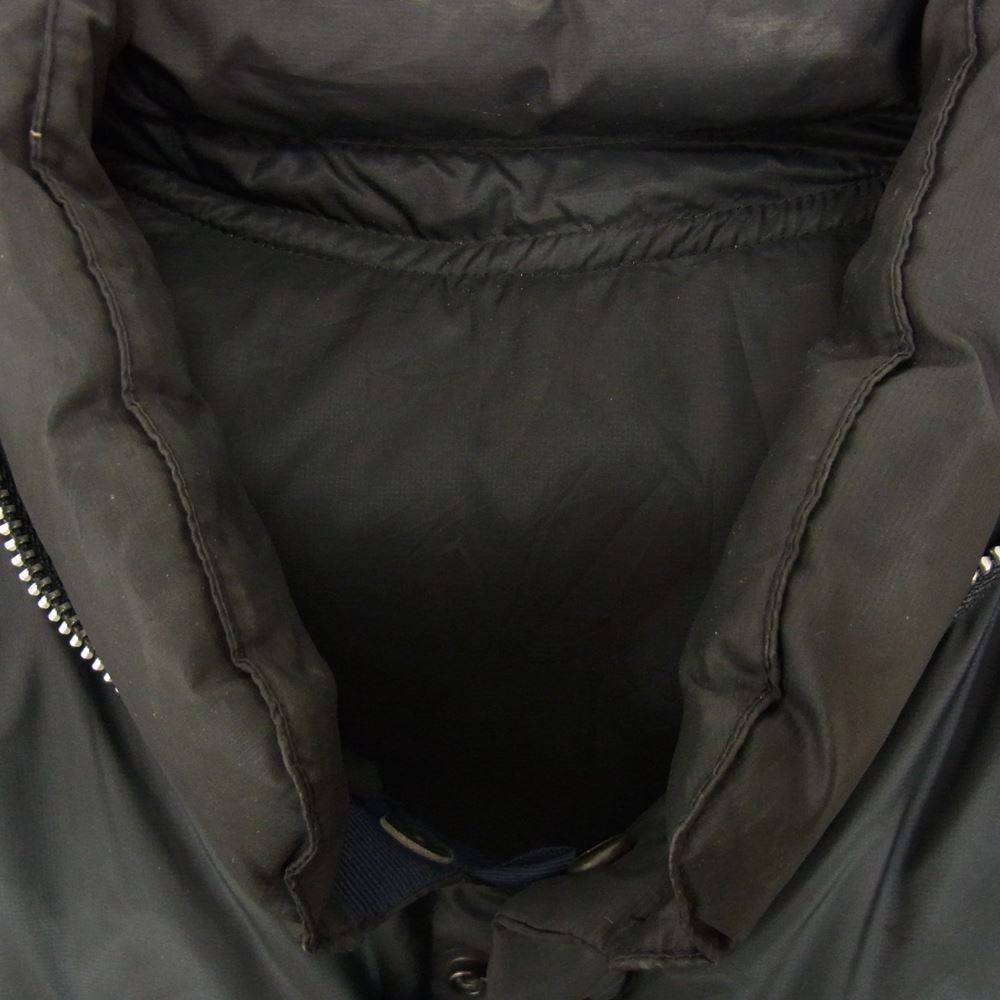 UNDERCOVER アンダーカバー 767528 John UNDERCOVER ジョンアンダーカバー 襟 エリ ジップ ダウン ベスト ブラック系 2【中古】