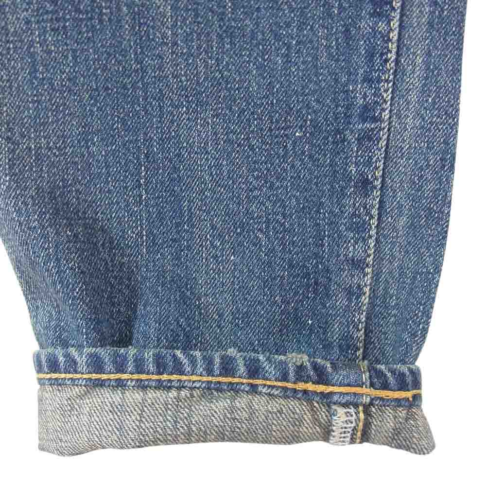 UNDERCOVER アンダーカバー H4514-1 Undercoverism アンダーカバイズム 11AW Mirror期 ジップ 加工 デニム パンツ インディゴブルー系 3【中古】