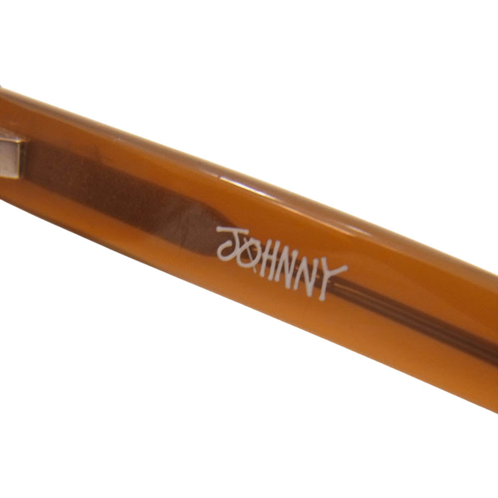 UNDERCOVER アンダーカバー × Stussy ステューシー Johnny ジョニー サングラス 眼鏡 ブラウン系【中古】
