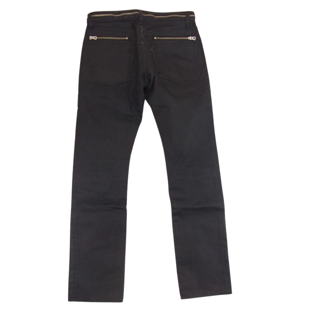 UNDERCOVER アンダーカバー 7S258-P14 Undercoverism アンダーカバイズム 07SS SCAB期 コーティング デニム パンツ ブラック系 2【中古】