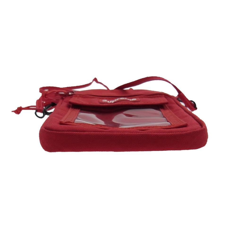Supreme シュプリーム 19SS Utility Pouch ユーティリティ ショルダー バッグ ポーチ レッド系【中古】