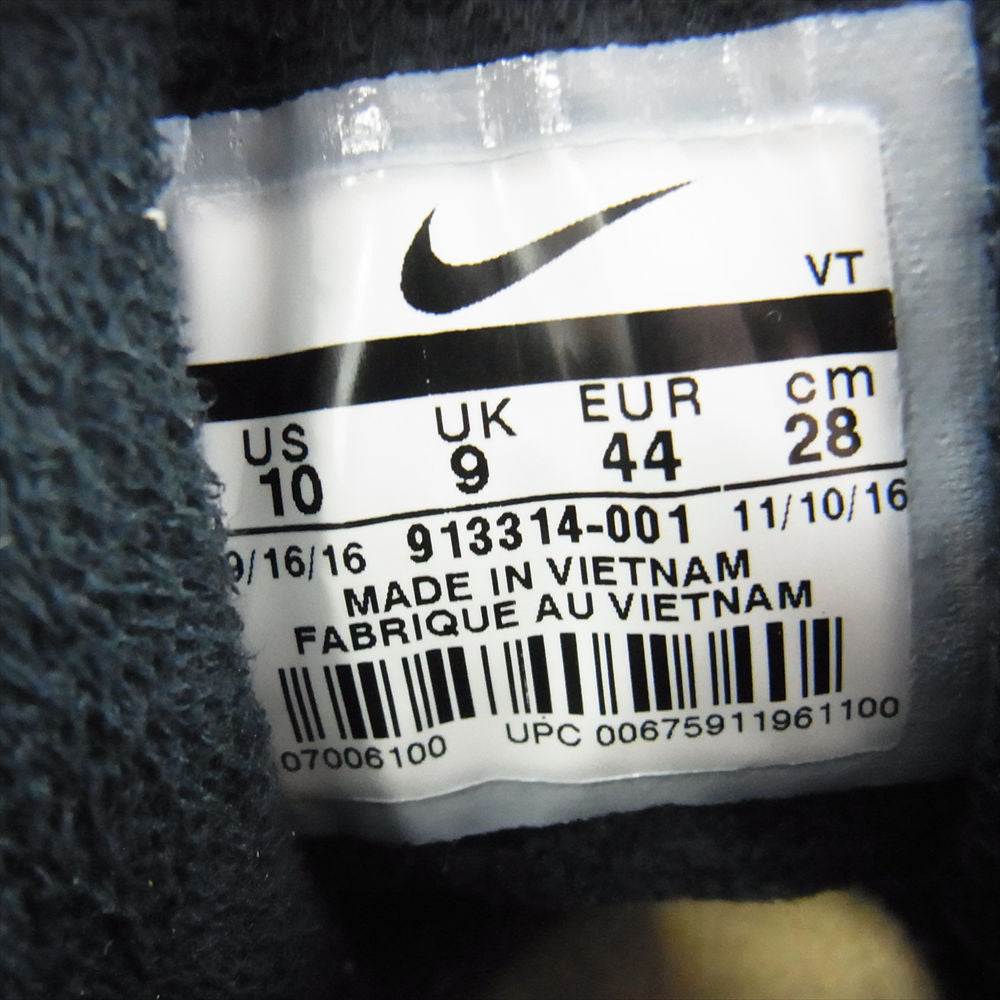 NIKE ナイキ 913314-001 AIR MAX 97 エアマックス RICCARDO TISCI ミッド リカルドティッシ スニーカー ブラック系 28cm【中古】