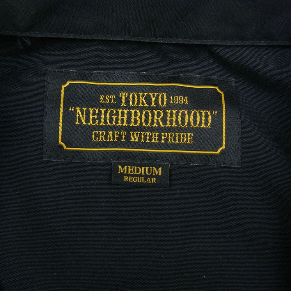 NEIGHBORHOOD ネイバーフッド 172TSNH-SHM03 CLASSIC WORK EC-SHIRT.LS ワーク シャツ ブラック系 M【中古】