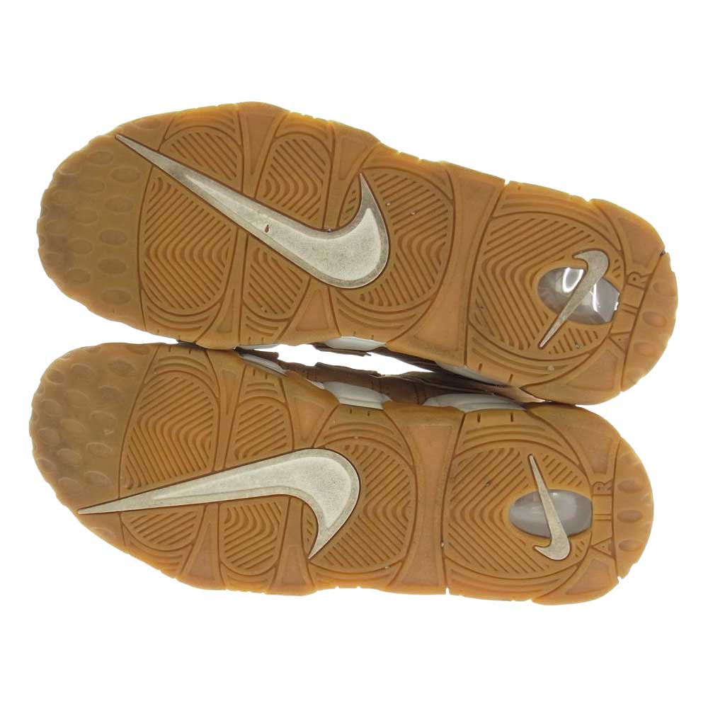 NIKE ナイキ AA4060-200 AIR MORE UPTEMPO 96 エア モア アップテンポ 96 PRM FLAX スニーカー ベージュ系 28cm【中古】