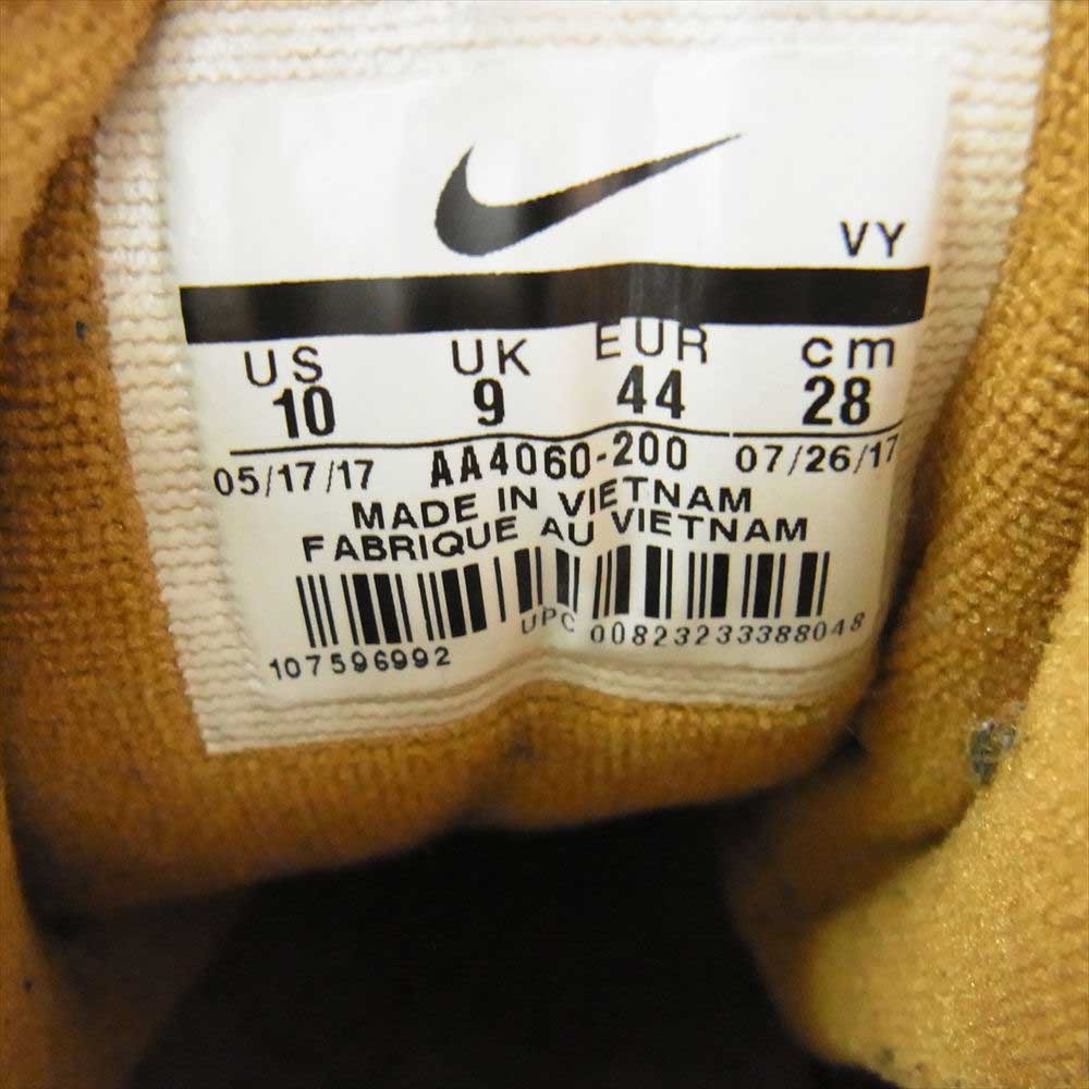 NIKE ナイキ AA4060-200 AIR MORE UPTEMPO 96 エア モア アップテンポ 96 PRM FLAX スニーカー ベージュ系 28cm【中古】