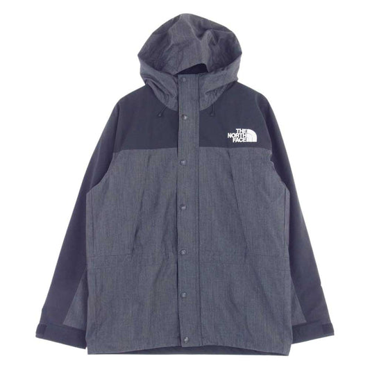 THE NORTH FACE ノースフェイス NP12032　  MOUNTAIN LIGHT DENIM JACKET マウンテン ライト デニム ジャケット グレー系 ブラック系 M【中古】