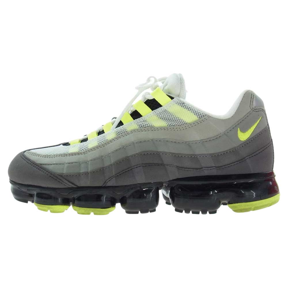 NIKE ナイキ AJ7292-001 AIR VAPORMAX 95 エアヴェイパーマックス95 NEON ネオンスニーカー ブラック系 グレー系 イエロー系 28cm【中古】