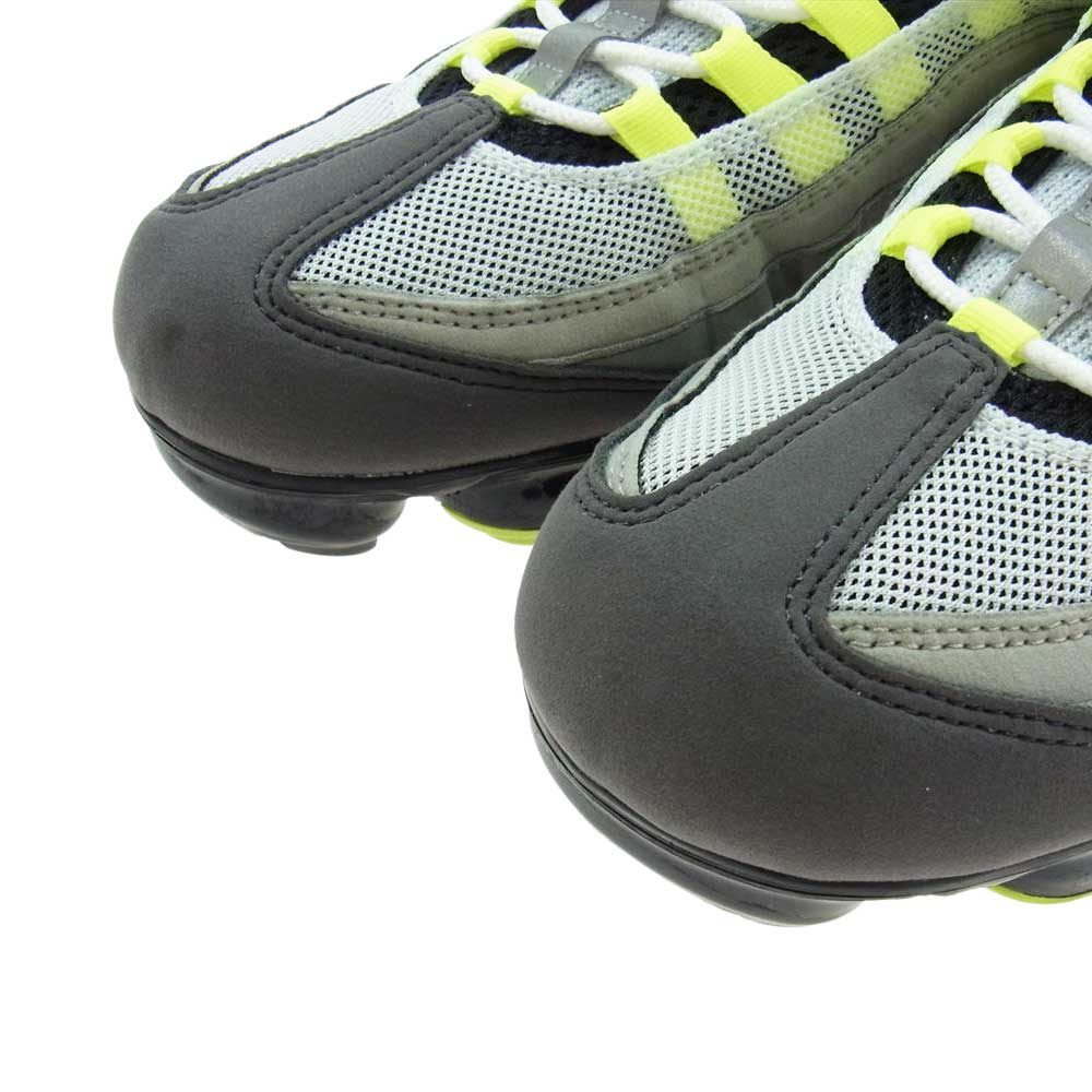 NIKE ナイキ AJ7292-001 AIR VAPORMAX 95 エアヴェイパーマックス95 NEON ネオンスニーカー ブラック系 グレー系 イエロー系 28cm【中古】
