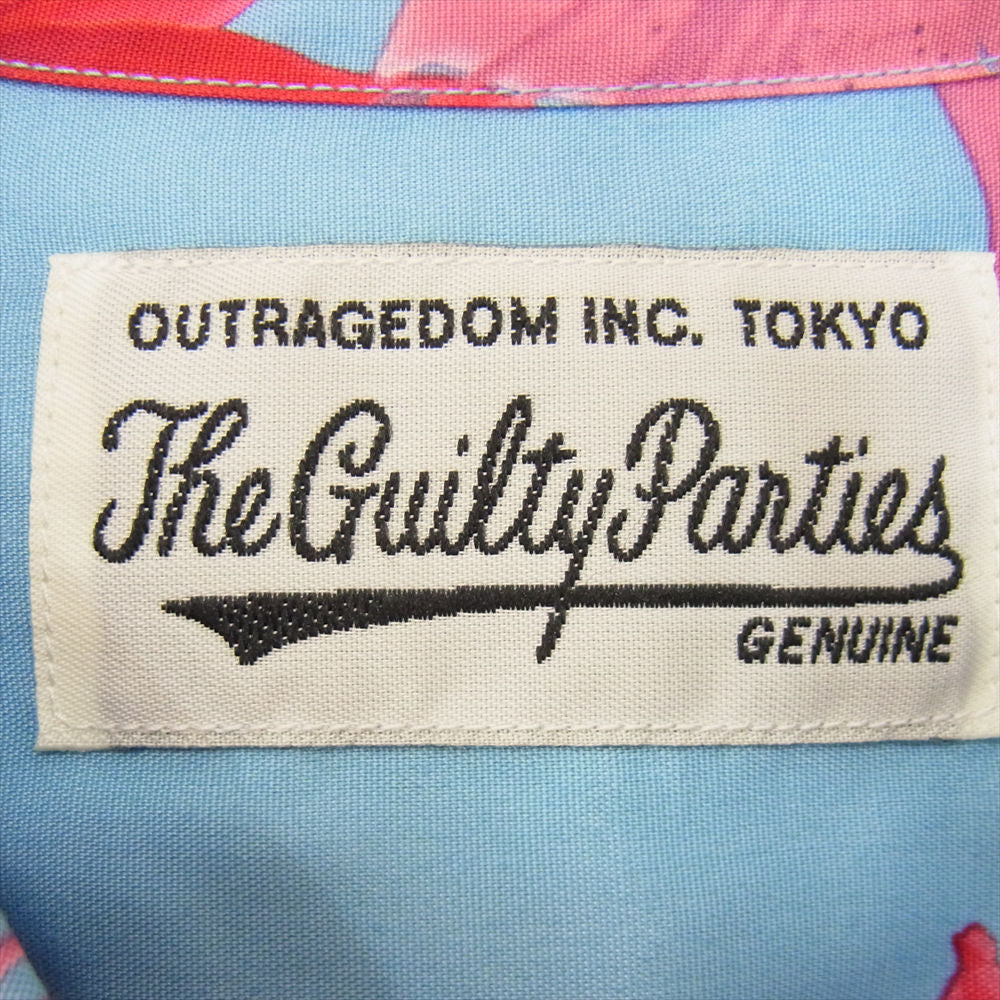 WACKO MARIA ワコマリア HAWAIIAN SHIRT S/S 百合 半袖 ハワイアン アロハ シャツ マルチカラー系 S【新古品】【未使用】【中古】