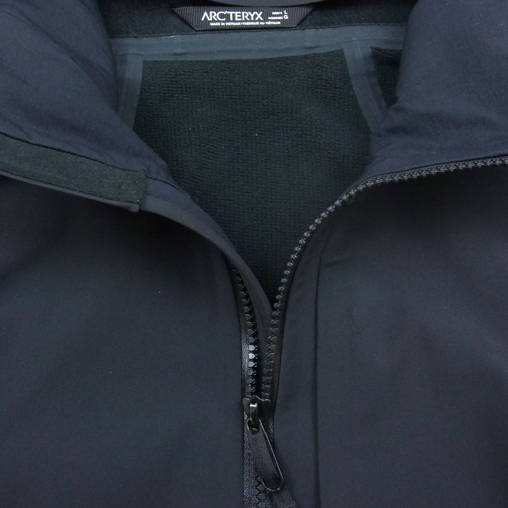 ARC'TERYX アークテリクス Sawyer Softshell Jacket GORE-TEX ゴアテックス ソーヤー ソフトシェル ジャケット ブラック系 L【中古】
