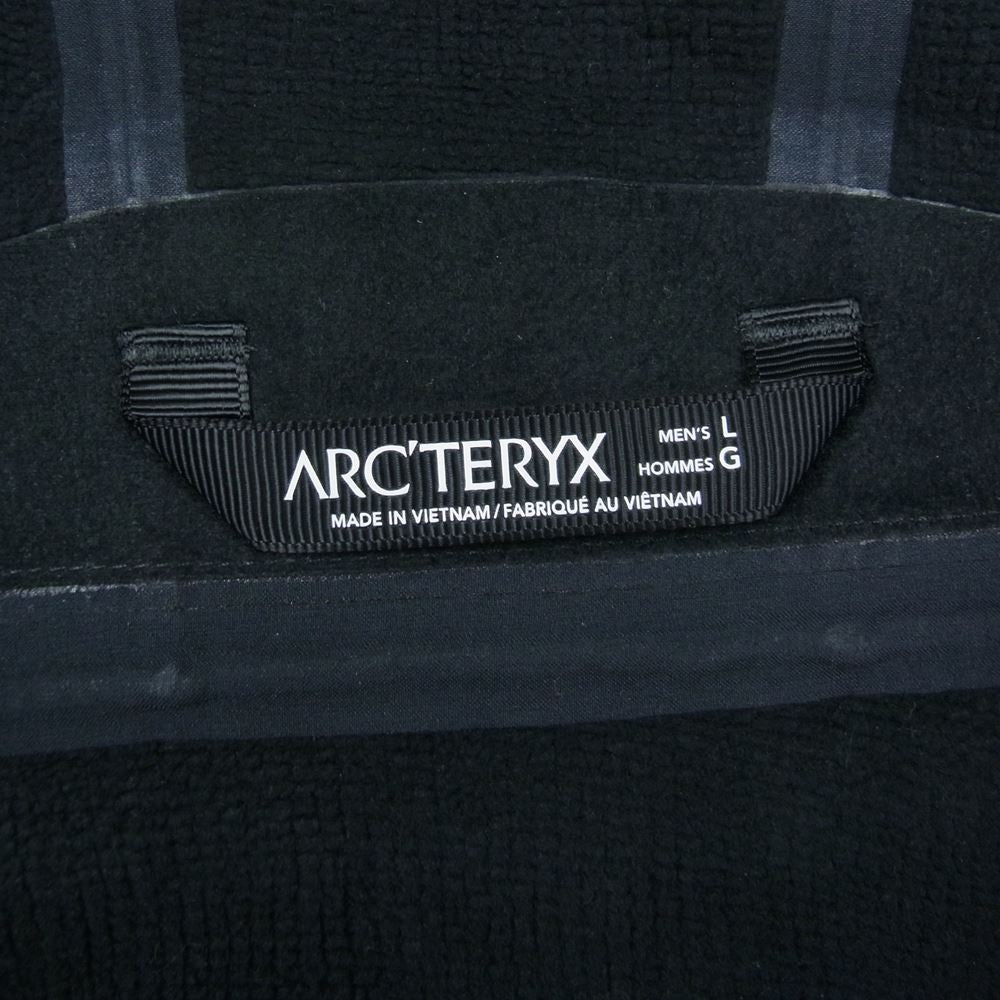 ARC'TERYX アークテリクス Sawyer Softshell Jacket GORE-TEX ゴアテックス ソーヤー ソフトシェル ジャケット ブラック系 L【中古】