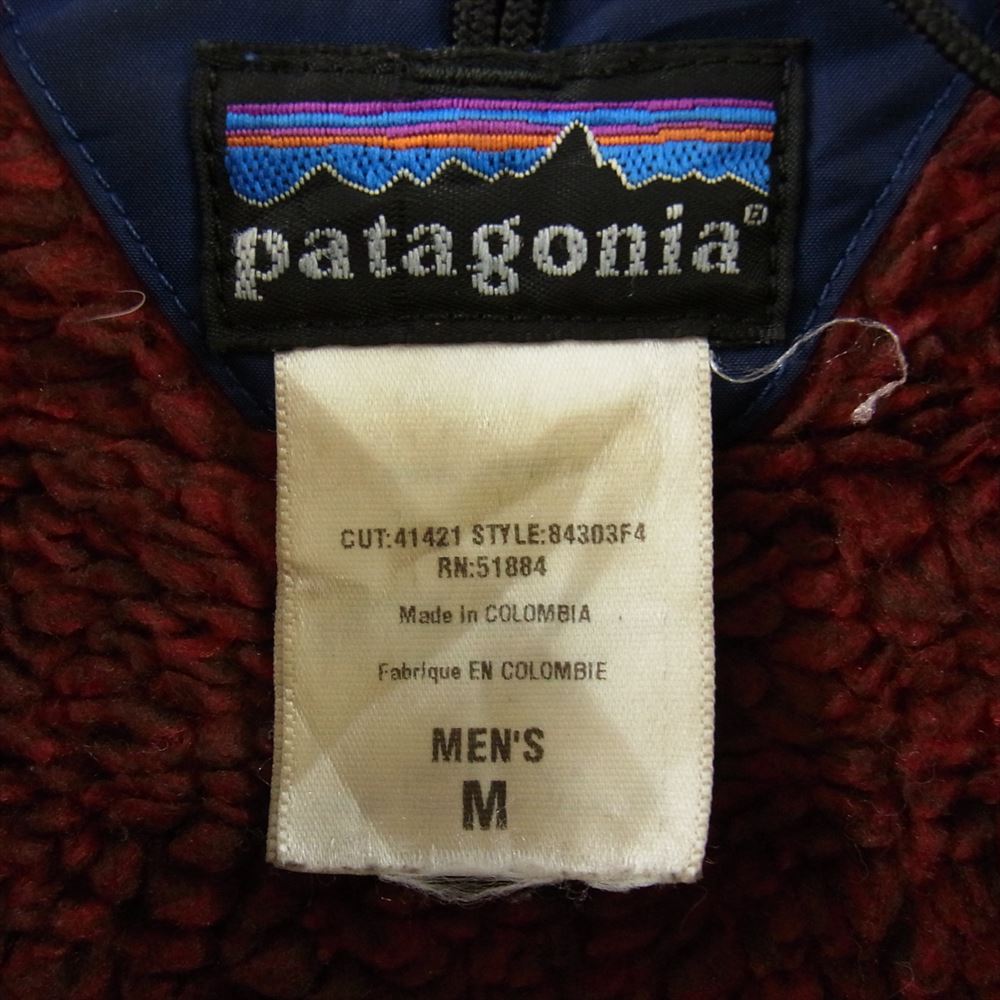 patagonia パタゴニア 04AW 84303 INFURNO JACKET ナイロン フリース インファーノ ジャケット ネイビー系 M【中古】