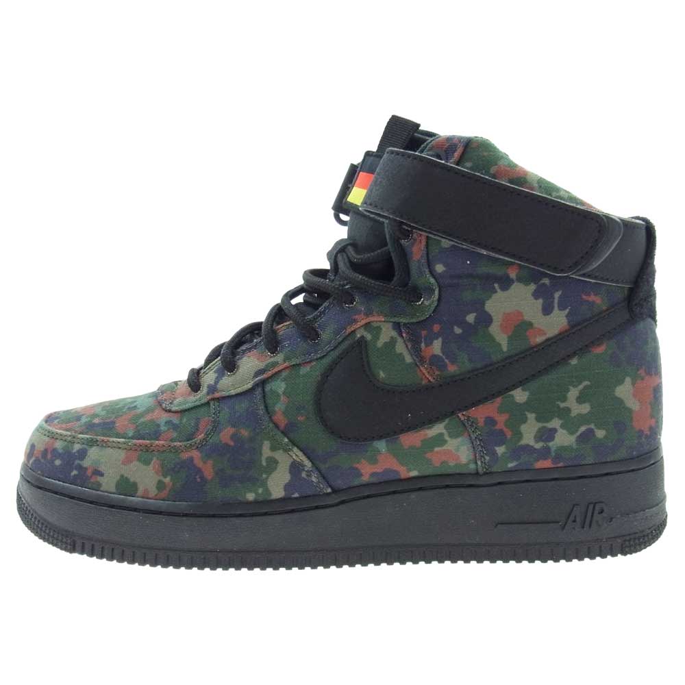 NIKE ナイキ BQ1669-300 AIR FORCE 1 HIGH 07 LV8 エアフォース ハイ エレベイト ドイツ カモ スニーカー グリーン系 28cm【中古】
