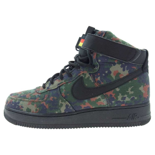 NIKE ナイキ BQ1669-300 AIR FORCE 1 HIGH 07 LV8 エアフォース ハイ エレベイト ドイツ カモ スニーカー グリーン系 28cm【中古】