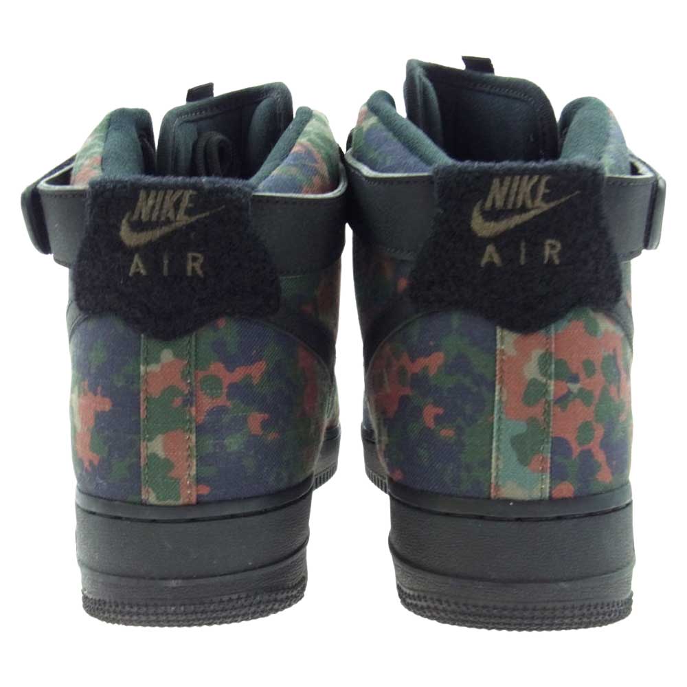 NIKE ナイキ BQ1669-300 AIR FORCE 1 HIGH 07 LV8 エアフォース ハイ エレベイト ドイツ カモ スニーカー グリーン系 28cm【中古】
