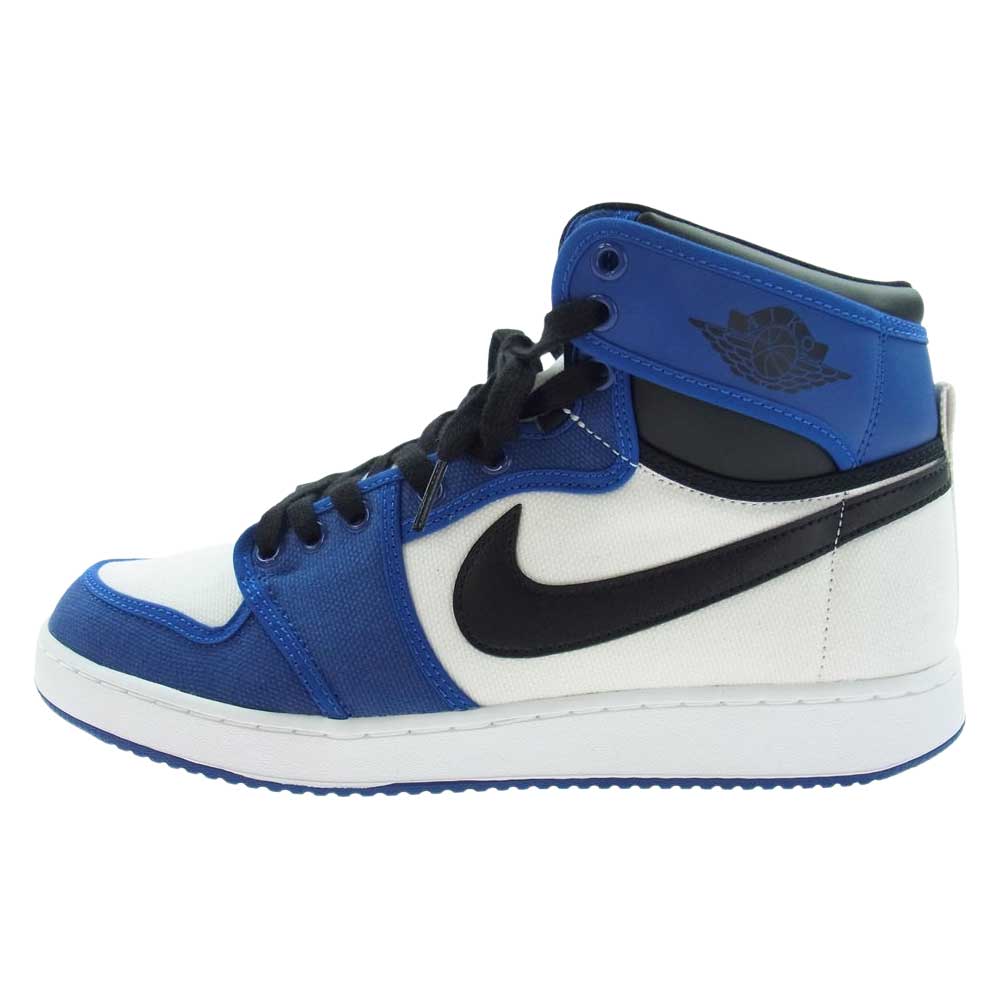 NIKE ナイキ DO5047-401 Air Jordan 1 KO High torm Blue エアジョーダン ハイ ストームブルー スニーカー ブルー系 ホワイト系 28cm【美品】【中古】