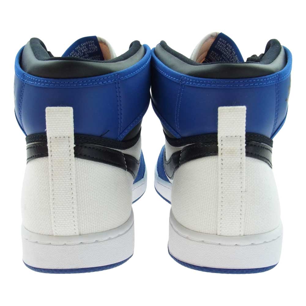 NIKE ナイキ DO5047-401 Air Jordan 1 KO High torm Blue エアジョーダン ハイ ストームブルー スニーカー ブルー系 ホワイト系 28cm【美品】【中古】