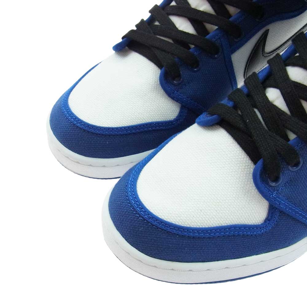 NIKE ナイキ DO5047-401 Air Jordan 1 KO High torm Blue エアジョーダン ハイ ストームブルー スニーカー ブルー系 ホワイト系 28cm【美品】【中古】