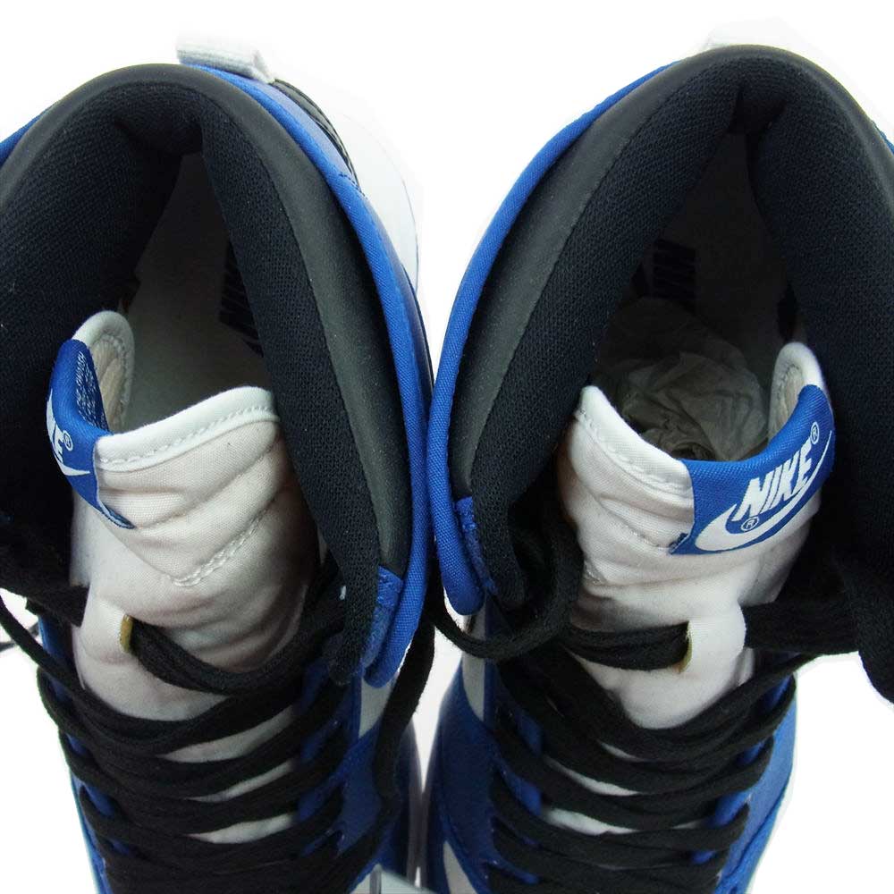 NIKE ナイキ DO5047-401 Air Jordan 1 KO High torm Blue エアジョーダン ハイ ストームブルー スニーカー ブルー系 ホワイト系 28cm【美品】【中古】