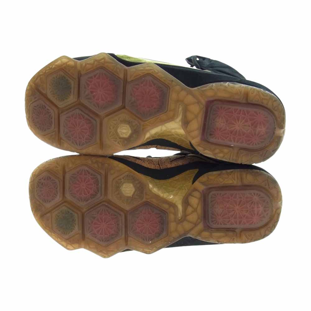 NIKE ナイキ 768829-100 LEBRON 12 EXT CORK レブロン コルク スニーカー ライトブラウン系 ブラック系 28cm【中古】