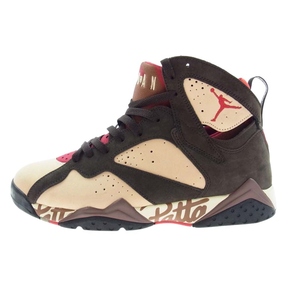 NIKE ナイキ AT3375-200 AIR JORDAN 7 RETRO PATTA エアジョーダン レトロ パタ スニーカー ブラウン系 28cm【中古】