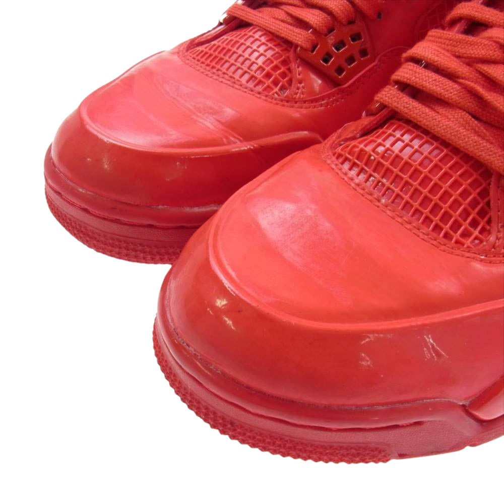 NIKE ナイキ 719864-600 AIR JORDAN 11LAB4 AJ11ラボ エアジョーダン ハイカット スニーカー レッド系 27cm【中古】