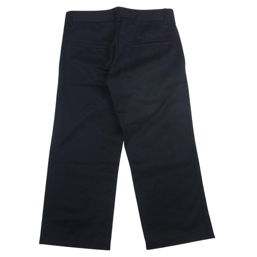Softmachine ソフトマシーン コットン ワーク パンツ ブラック系 S【中古】