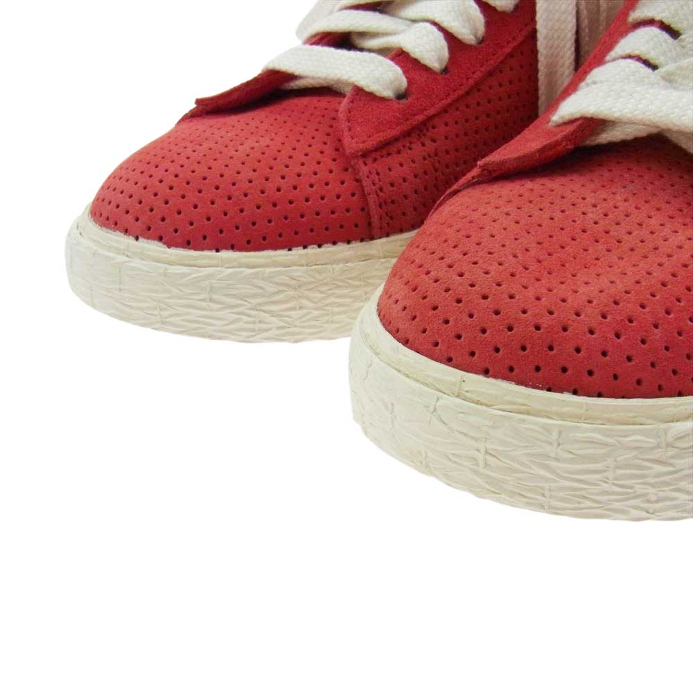 NIKE ナイキ 518171-612 NIKE WMNS BLAZER MID SUEDE VNTG ブレザー ミッド スエード ハイカット スニーカー レッド系 26.5cm【中古】