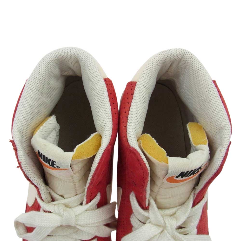 NIKE ナイキ 518171-612 NIKE WMNS BLAZER MID SUEDE VNTG ブレザー ミッド スエード ハイカット スニーカー レッド系 26.5cm【中古】