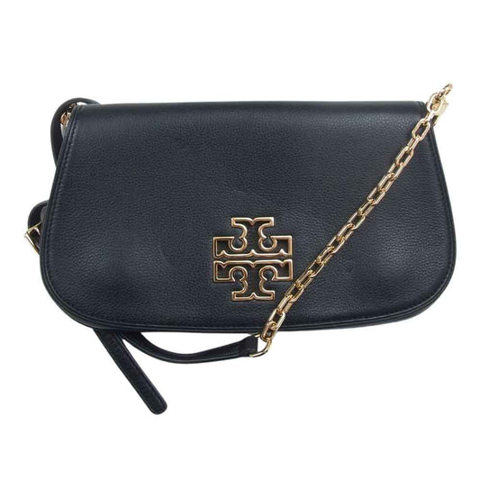 Tory Burch トリーバーチ 39055 001  BRITTEN CLUTCH バッグ ブリテン ショルダークラッチ バッグ  ブラック系【中古】