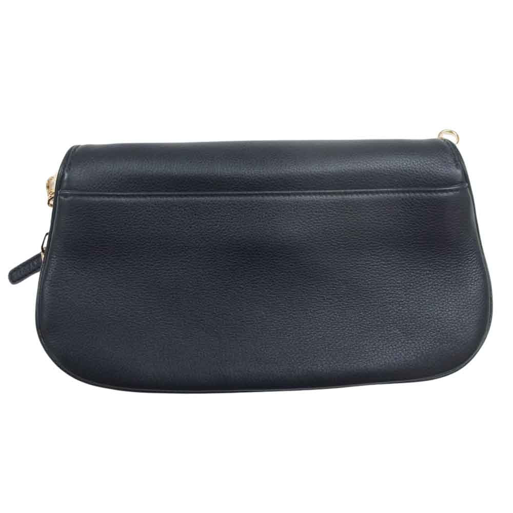 Tory Burch トリーバーチ 39055 001  BRITTEN CLUTCH バッグ ブリテン ショルダークラッチ バッグ  ブラック系【中古】