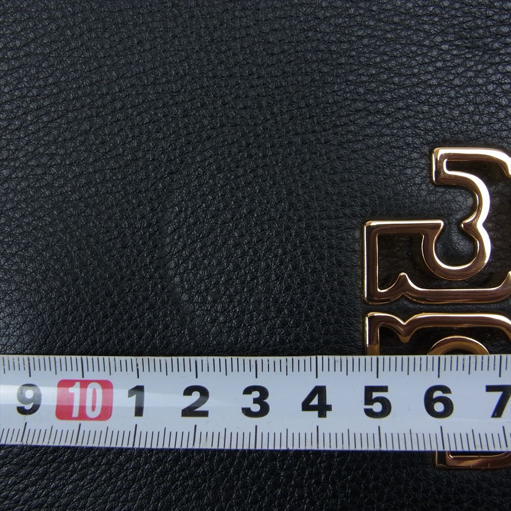 Tory Burch トリーバーチ 39055 001  BRITTEN CLUTCH バッグ ブリテン ショルダークラッチ バッグ  ブラック系【中古】
