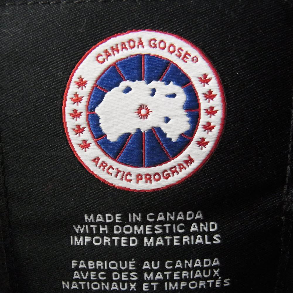 CANADA GOOSE カナダグース 3438JM JASPER ジャスパー ファー付き ダウン ジャケット ブラック系 L【中古】