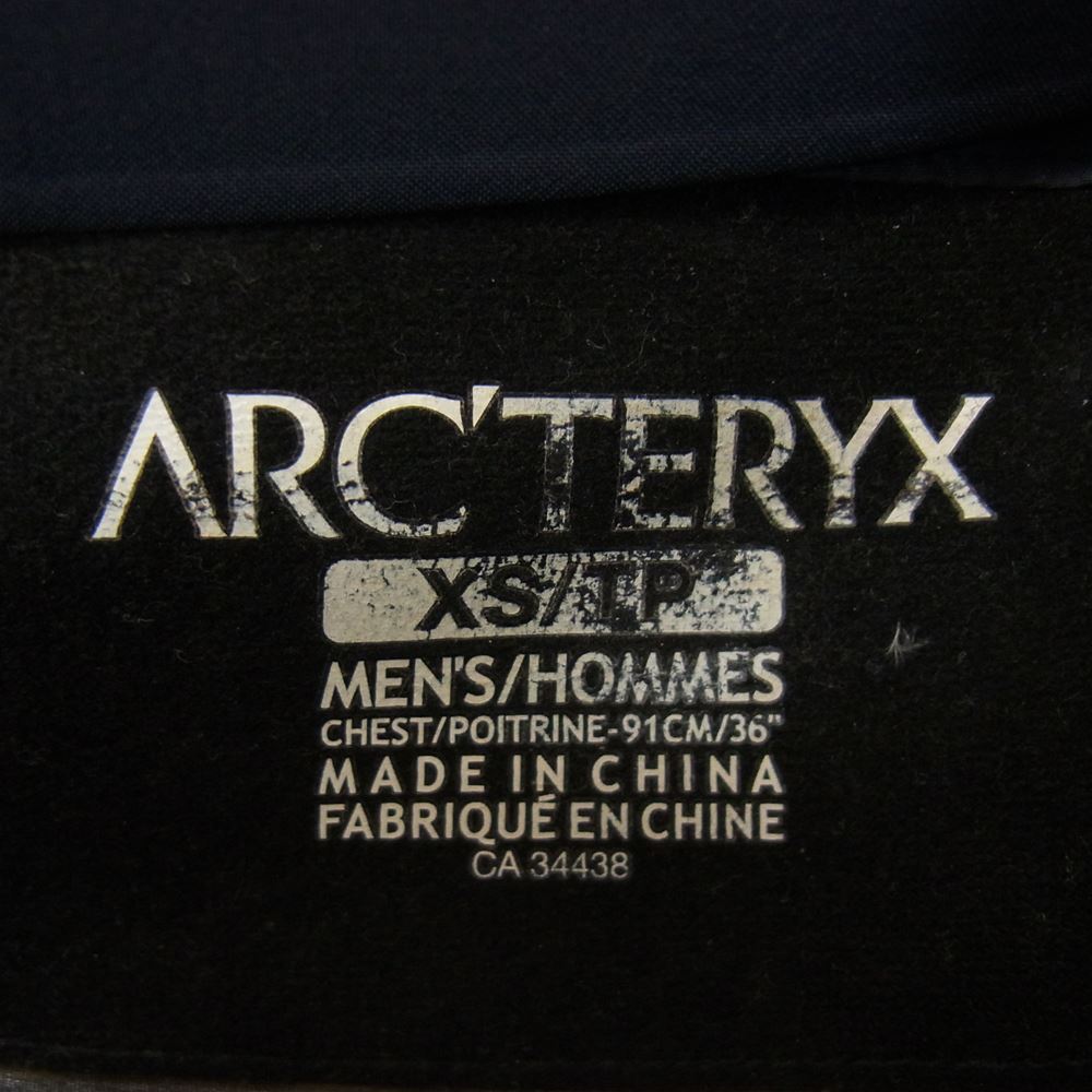 ARC'TERYX アークテリクス 国内正規品 BETA AR JACKET ベータ AR ジャケット ゴアテックス ネイビー系 XS【中古】