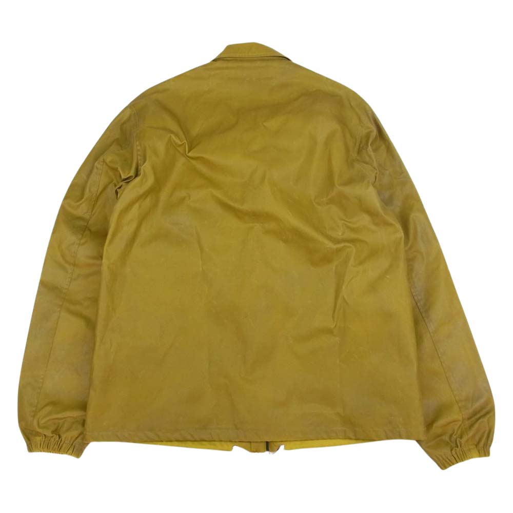ADDICT CLOTHES アディクトクローズ WAXED COTTON COACH JACKET ワックスド コットン コーチ ジャケット ベージュ系 40【中古】