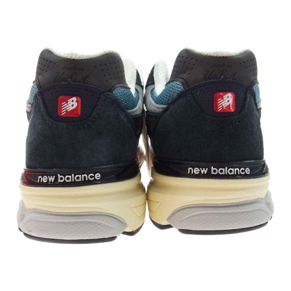 NEW BALANCE ニューバランス 22AW M990TE3   M990V3 USA製 ローカット スニーカー ネイビー系 29.0cm【新古品】【未使用】【中古】