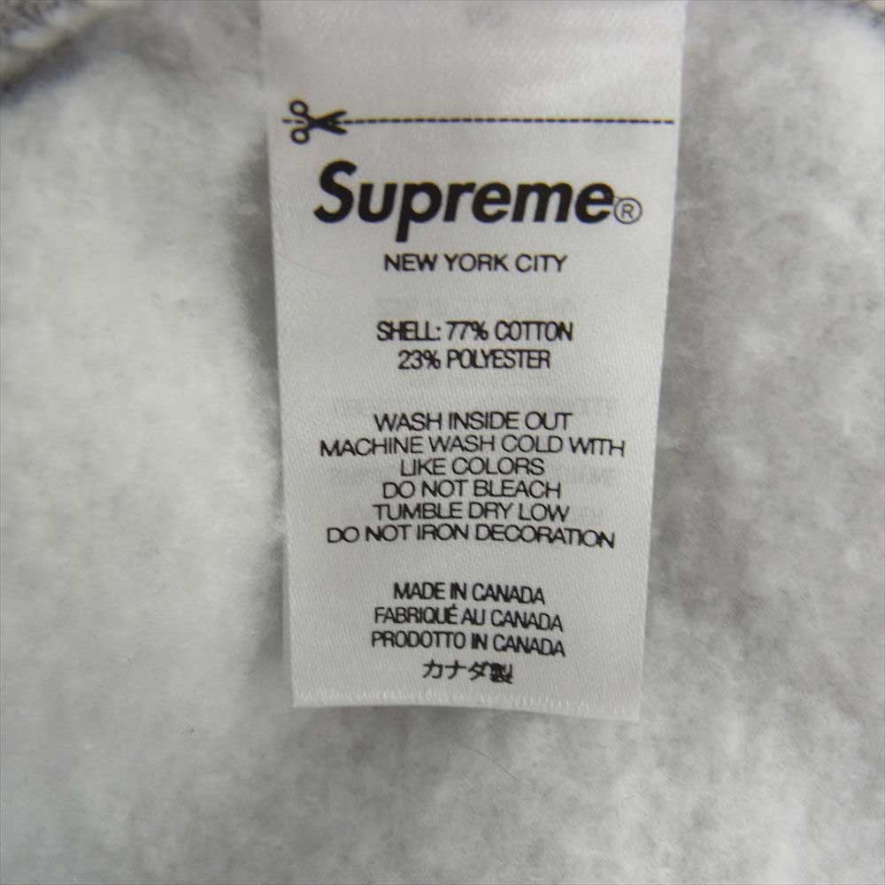 Supreme シュプリーム 22AW Gremlins Hooded Sweatshirt グレムリン フーディ パーカー グレー系 L【美品】【中古】