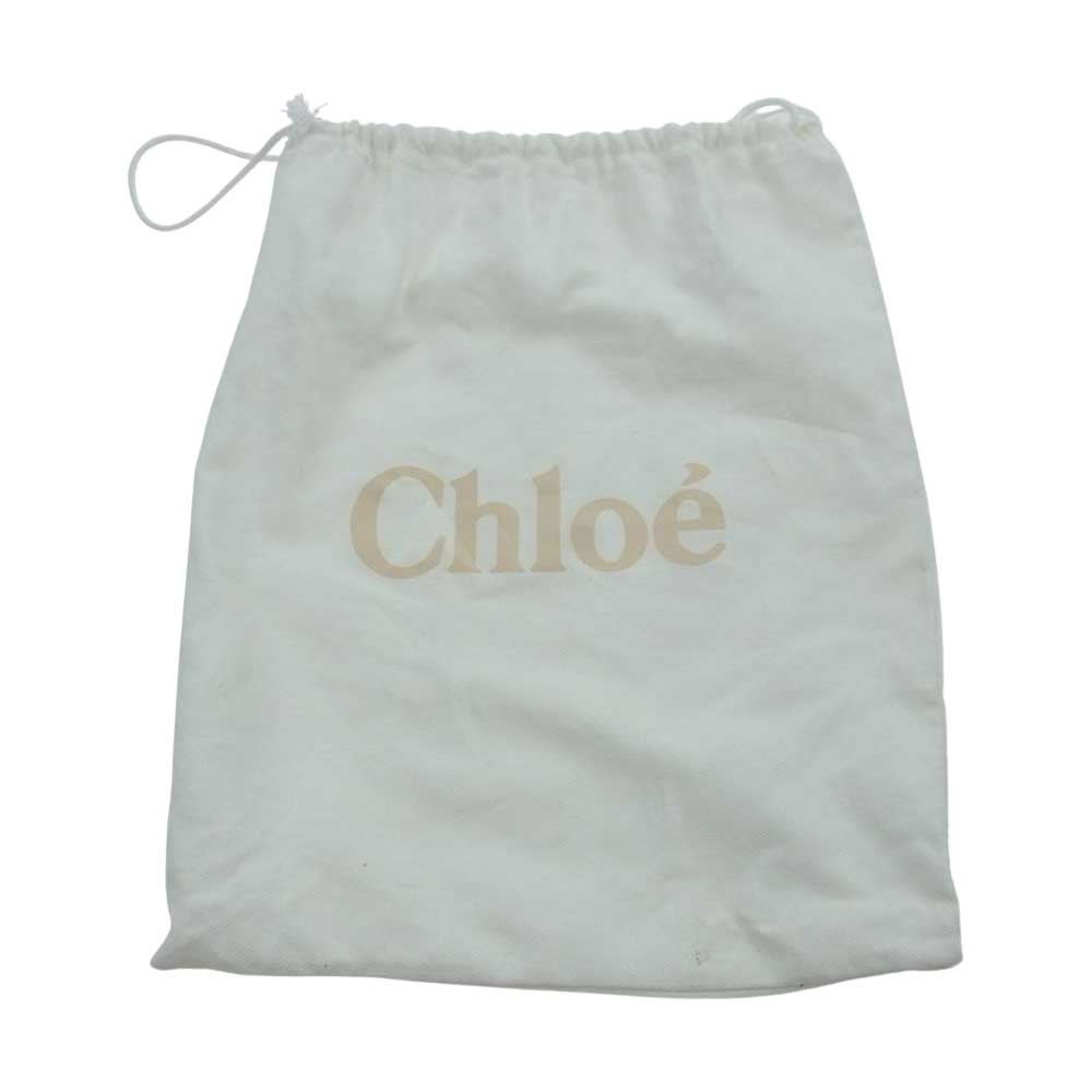 Chloe クロエ ストラップ レザー プラット フォーム サンダル ブラウン系 35【中古】