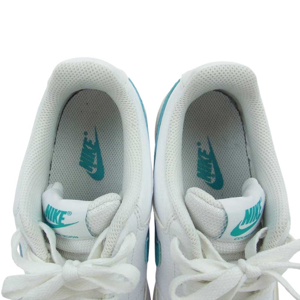NIKE ナイキ CD5435-101 W COURT VISION LOW SL ウィメンズ コート ビジョン ローカット スニーカー ホワイト系 23.0cm【中古】
