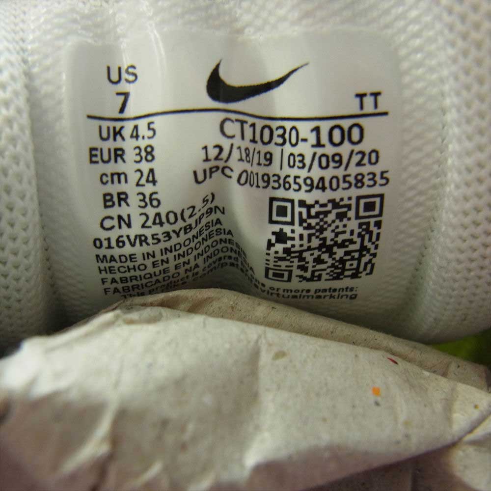 NIKE ナイキ ct1030-100 WMNS AIR MAX 90 ウィメンズ エアマックス 90 ローカット スニーカー ホワイト系 ピンク系 イエロー系 24.0cm【中古】