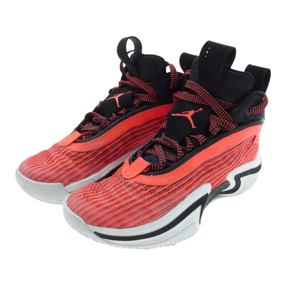 NIKE AIR JORDAN ナイキ ジョーダン DA9054-660 AIR JORDAN XXXVI  エア ジョーダン 36 インフラレッド23 ハイ カット スニーカー ブラック/ホワイト/インフラレッド23 22.5cm【中古】